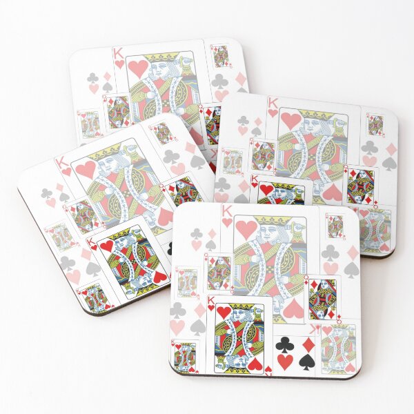Item preview, CASINO NIGHTS ART KING & QUEEN PLAYING CARDS ABSTRACT  designed and sold by sharlesart.