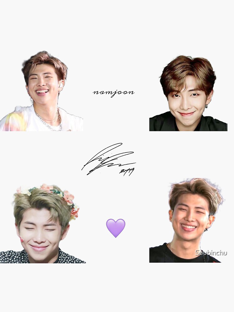 BTS RM/Kim Namjoon Sticker Smile Set | Sticker