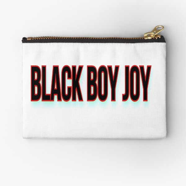 BLACK BOY JOY Zipper Pouch