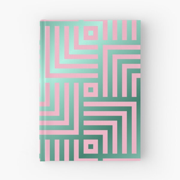 Item preview, Art Deco Pink And Mint Geometric Pattern designed and sold by DEC02.