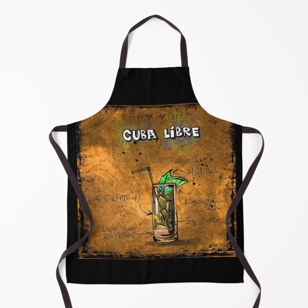 Artikelvorschau, Cuba-Libre-Cocktail-Rezept entworfen und verkauft von theshirtinator.