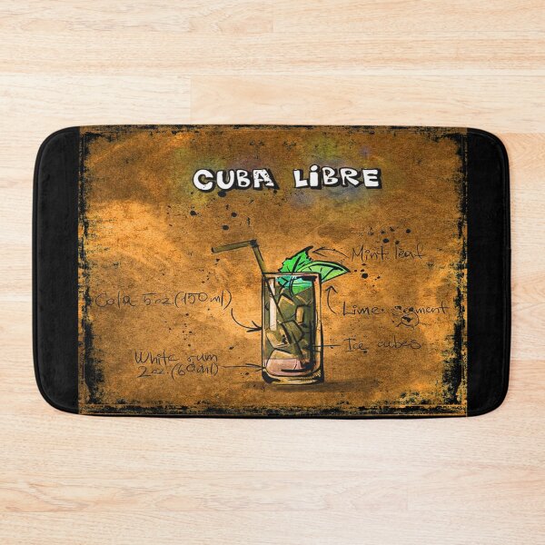 Artikelvorschau, Cuba-Libre-Cocktail-Rezept entworfen und verkauft von theshirtinator.