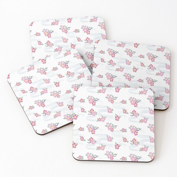Item preview, Pink Japan flowers designed and sold by DesignerCate.