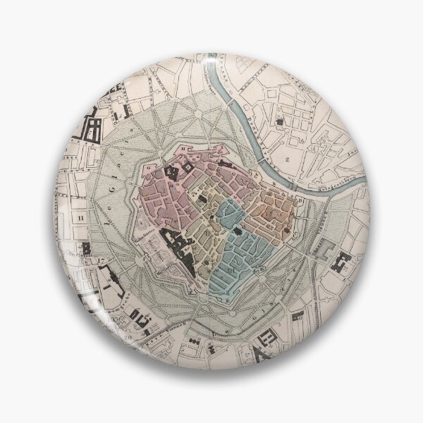 Item preview, Vienna Austria Antique Map (1906) Vintage Wein City Atlas designed and sold by BravuraMedia.