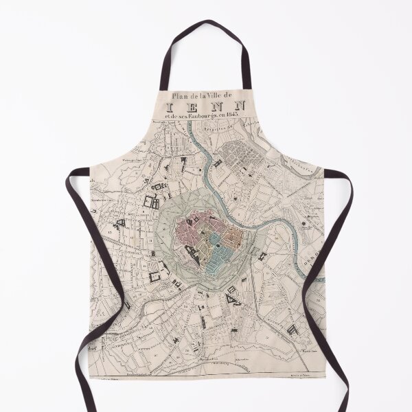 Item preview, Vienna Austria Antique Map (1906) Vintage Wein City Atlas designed and sold by BravuraMedia.