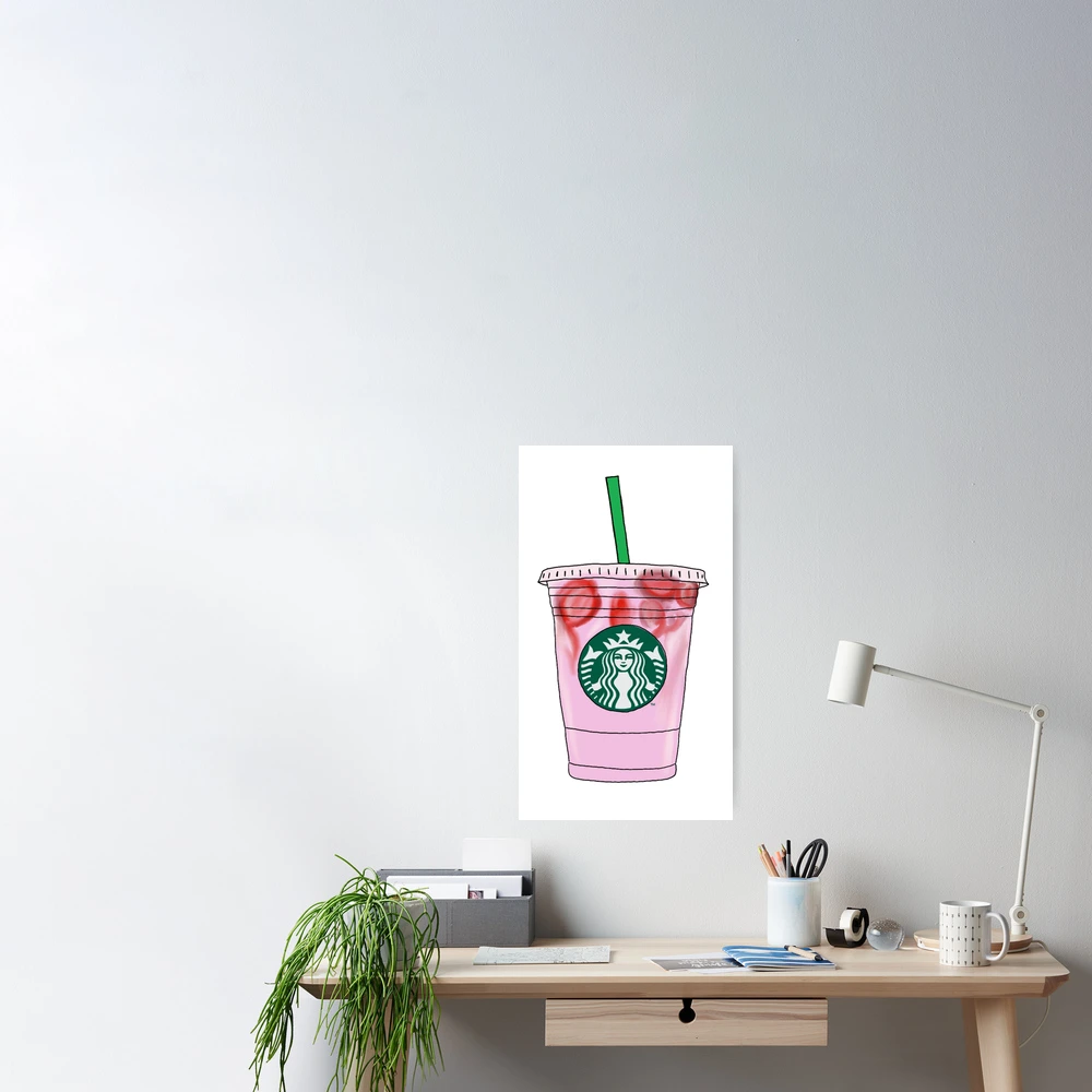 StarBucks Pink Drink Sticker by Lit-Merchandise