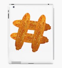 Hash(brown)tag iPad Case/Skin