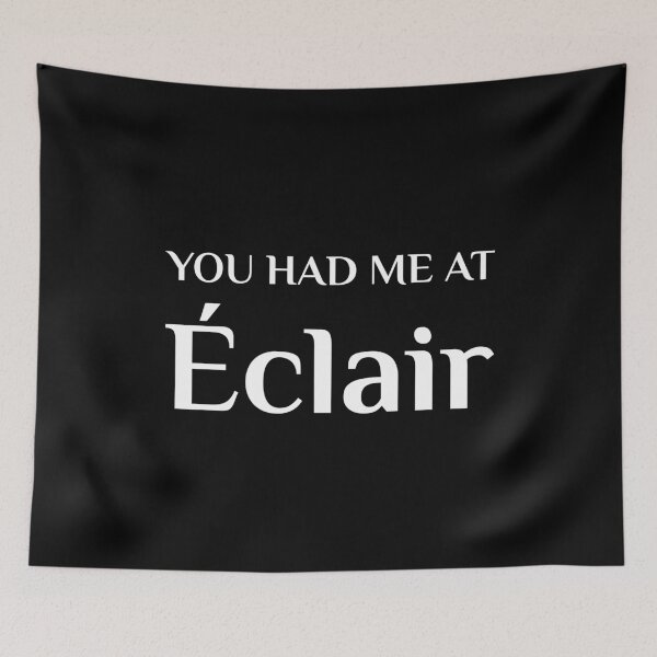 Item preview, Had Me At Éclair Long John Doughnut designed and sold by Creekman Designs.