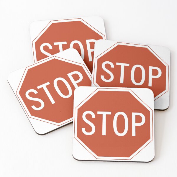Item preview, US Stop Road Sign designed and sold by MintGubbins.