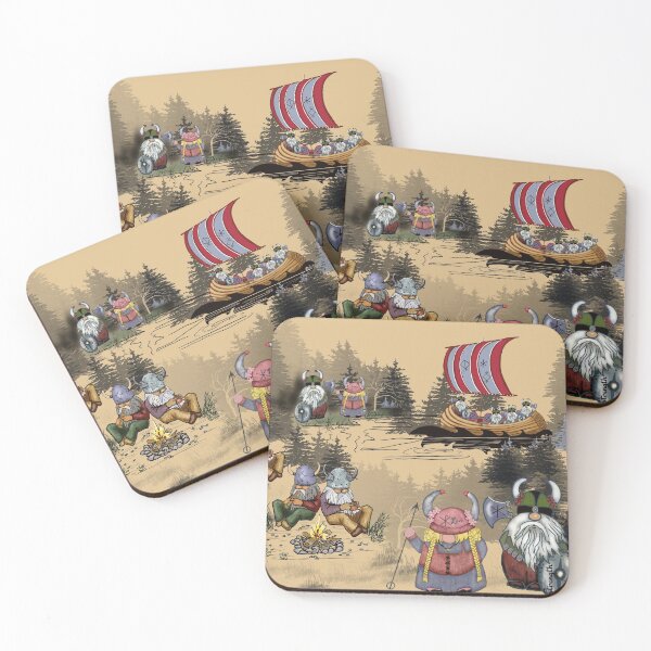Item preview, Viking Garden Gnomes in the wild designed and sold by Salzanos.