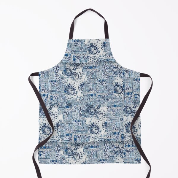 Item preview, Blue boho print designed and sold by Chitrakona.