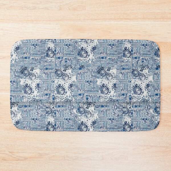 Item preview, Blue boho print designed and sold by Chitrakona.