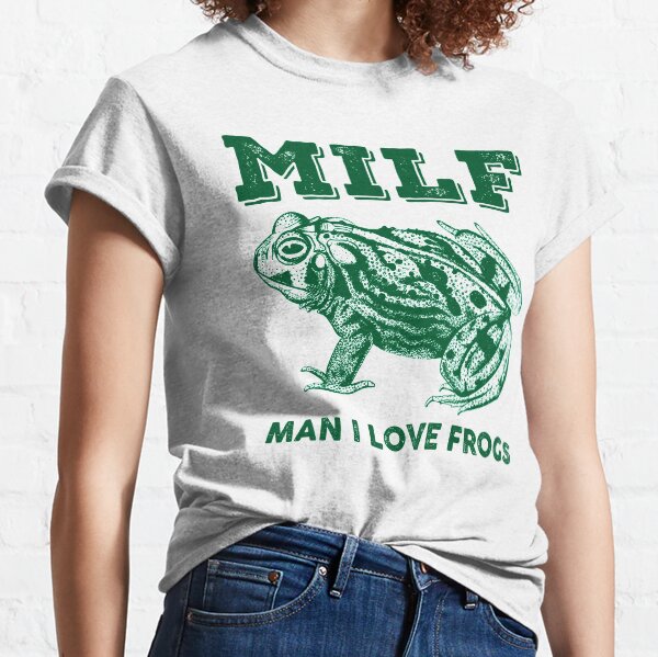 Aperçu de l'œuvre MILF homme j'aime les grenouilles créée et vendue par EvengoDesign89.