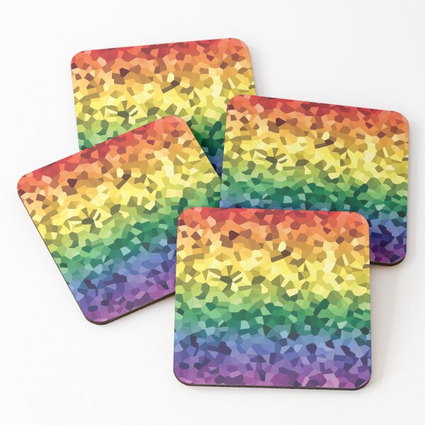 Item preview, Rainbow LGBT Pride Crystal Pattern designed and sold by Empcaesar.