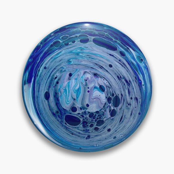 Item preview, Arte de la foto abstracta de vórtice azul designed and sold by Adelle Smith.