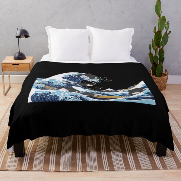 Item preview, Orca Killer Whale Sea Ocean Japanese The Great Wave Kanagawa designed and sold by sweetheartistic.