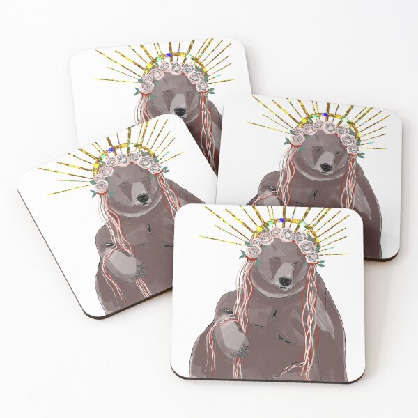 Item preview, Coachella Bear designed and sold by marleywrightart.