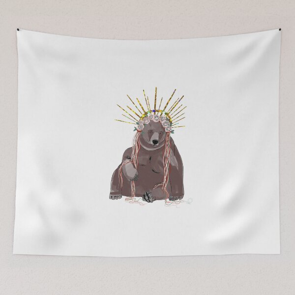 Item preview, Coachella Bear designed and sold by marleywrightart.