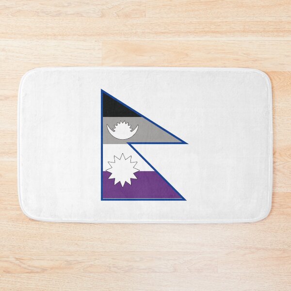Item preview, Nepal Flag - ACE Pride designed and sold by Sanish Shrestha.