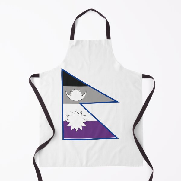 Item preview, Nepal Flag - ACE Pride designed and sold by Sanish Shrestha.
