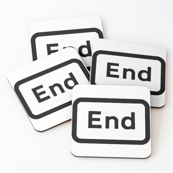 Item preview, UK End Road Sign - White with black text designed and sold by MintGubbins.