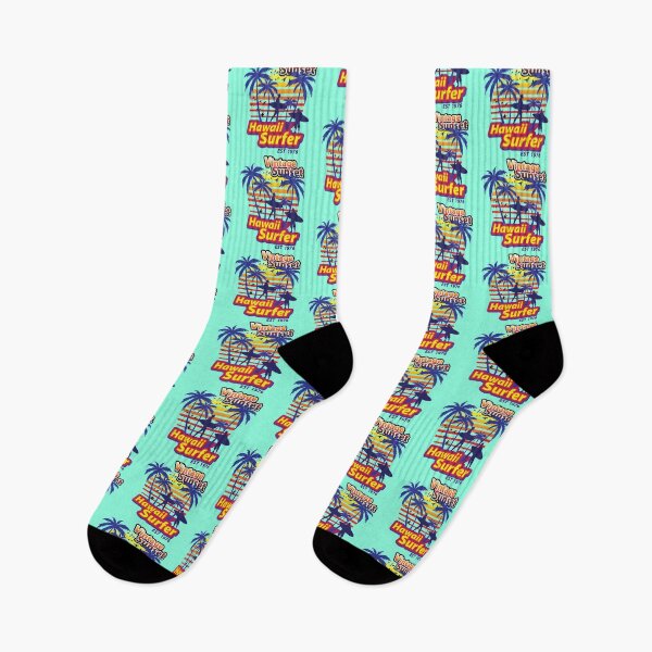 Item preview, VINTAGE SUNSET HAWAII SURFER designed and sold by RIGHTCHUS.