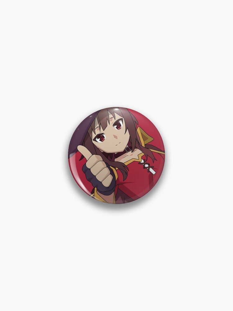 Megumin Thumbs Up Sticker for Sale by Meltey