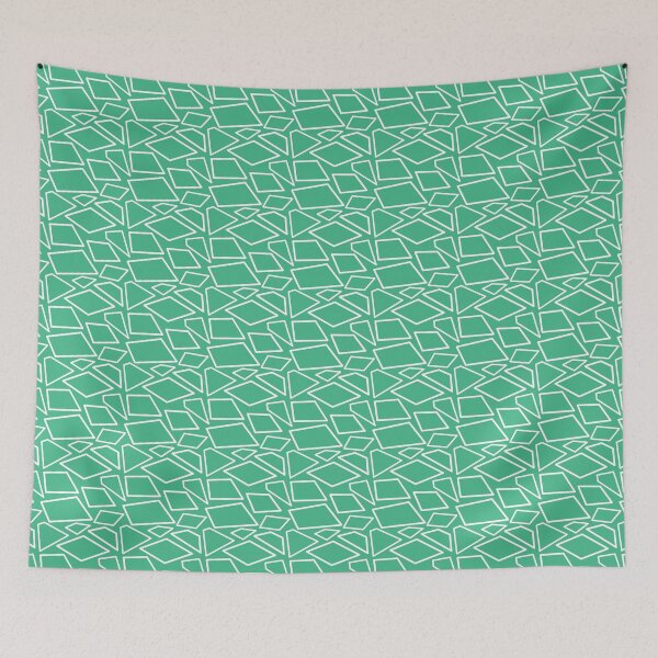 Item preview, Spring Mint Green Geometrics designed and sold by Sewlaciejean.