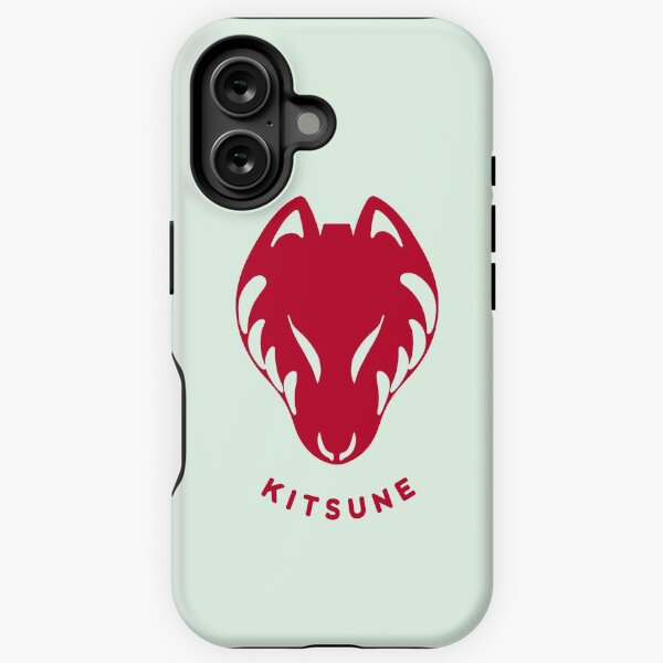 Artikel-Vorschau von Traditionelle japanische Masken, Kitsune, stilisiertes Design, designt und verkauft von martodesign.