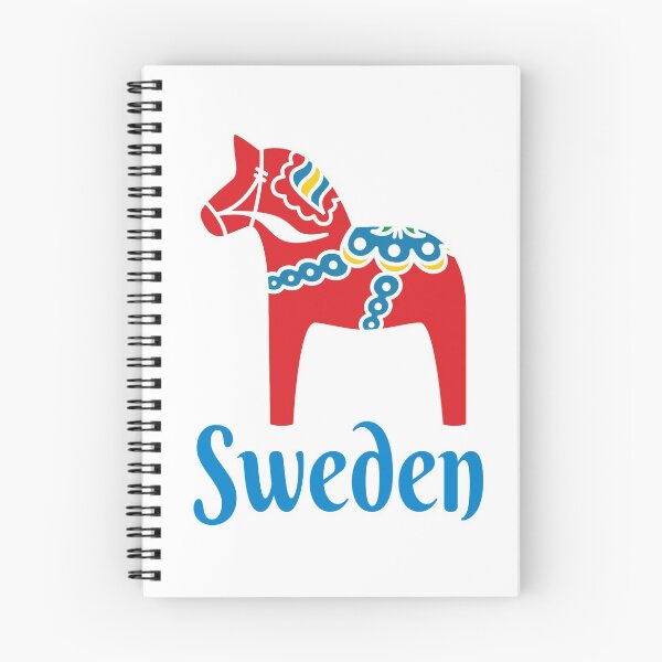 Item preview, Swedish Dala  Dalarna Sweden Horse Dalecarlian Swedish designed and sold by funnytshirtemp.
