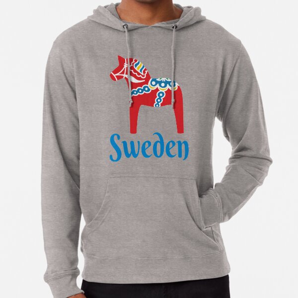 Item preview, Swedish Dala  Dalarna Sweden Horse Dalecarlian Swedish designed and sold by funnytshirtemp.