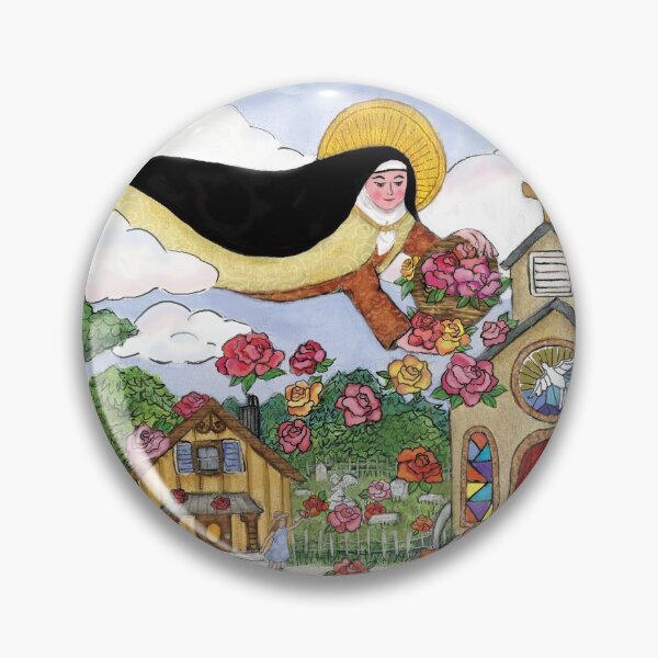 Item preview, Saint Therese of Lisieux designed and sold by Full Frog Moon.