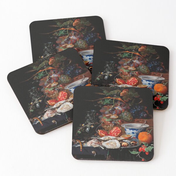 Item preview, Fruits and oysters by Abraham Mignon designed and sold by MistyGarden.