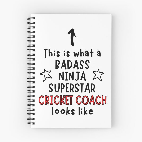 Item preview, This is what a Badass, Ninja, Superstar, Cricket coach looks like designed and sold by TheGreenGoat.