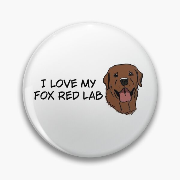 Item preview, Amo a mi zorro labrador rojo designed and sold by rmcbuckeye.