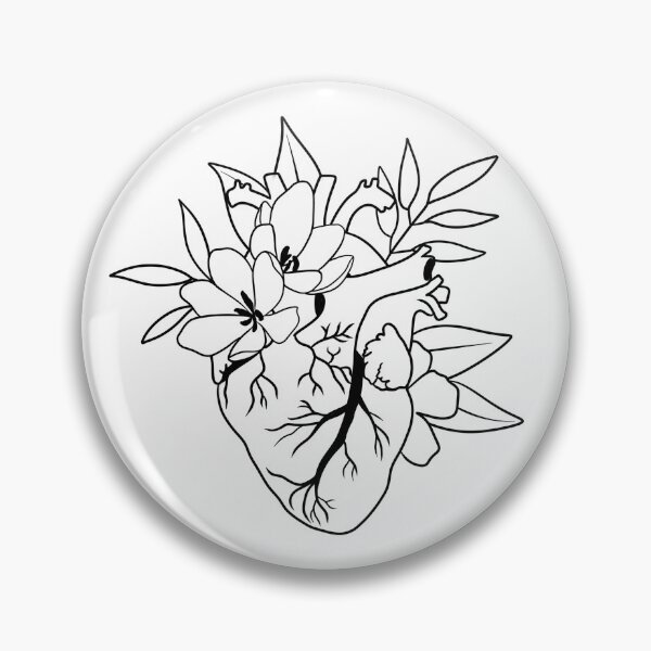 Artikelvorschau, Blumenherz entworfen und verkauft von Brysiaa.