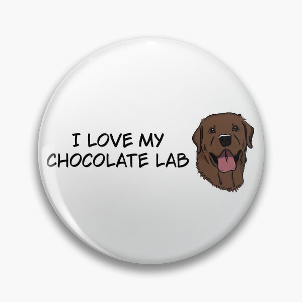Item preview, I Love My Chocolate Labrador  designed and sold by rmcbuckeye.