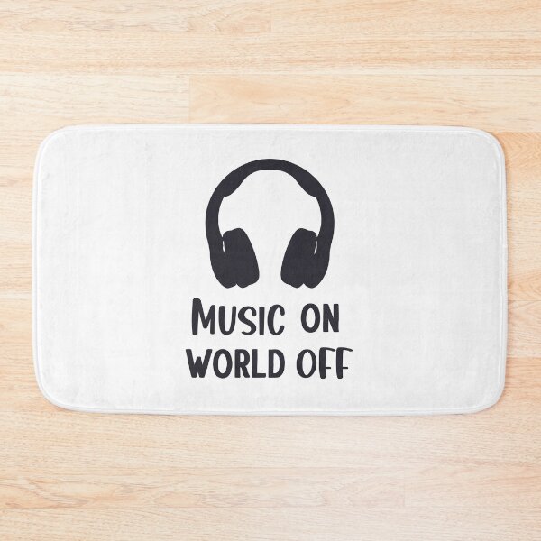 Item preview, music on world off,if you hair any noise,couple gift designed and sold by Ammar-the-goat.
