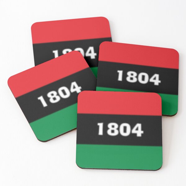 Item preview, 1804 Haiti Haitian Revolution Pan African Flag Background designed and sold by ShajenDesigns.