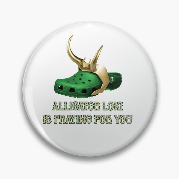 Item preview, Alligator Loki Is Praying For You - Croki - Crocs X Loki designed and sold by Uncer59.