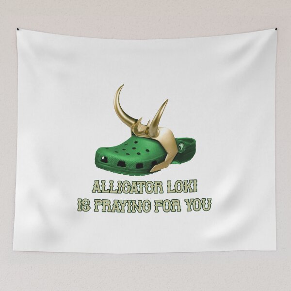 Item preview, Alligator Loki Is Praying For You - Croki - Crocs X Loki designed and sold by Uncer59.