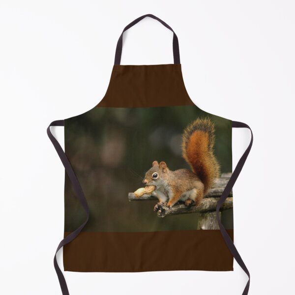Item preview, Surprised Red Squirrel With Peanut designed and sold by Debbie Oppermann.