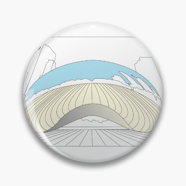 Item preview, Chicago Bean - Abstract designed and sold by kyravreeland.