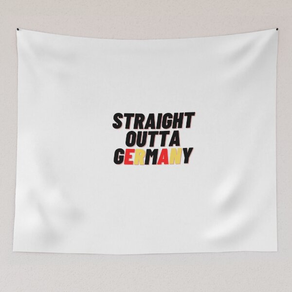 Item preview, Straight Outta Germany - German and Proud designed and sold by Cubezz.
