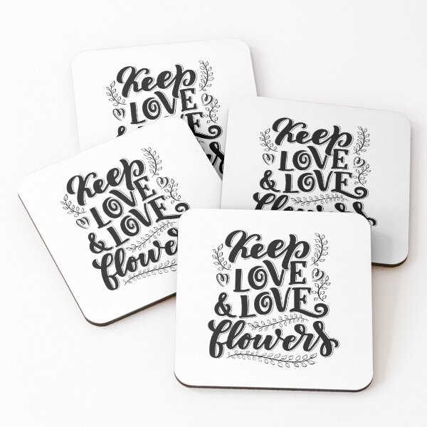 Item preview, Keep Love And Love Flowers designed and sold by FoxLand.