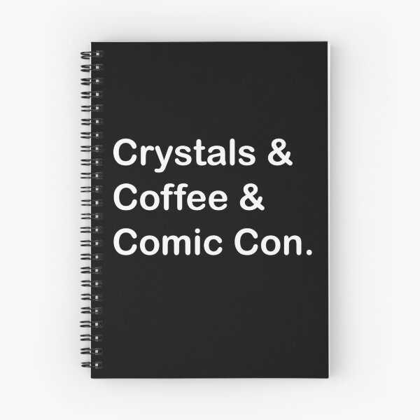 Item preview, Crystals & Coffee & Comic Con. designed and sold by OliviaOntkean.