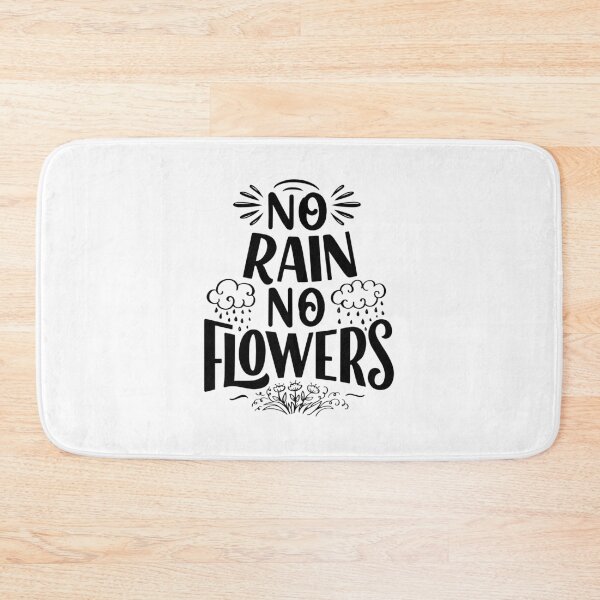 Item preview, No Rain No Flowers designed and sold by FoxLand.