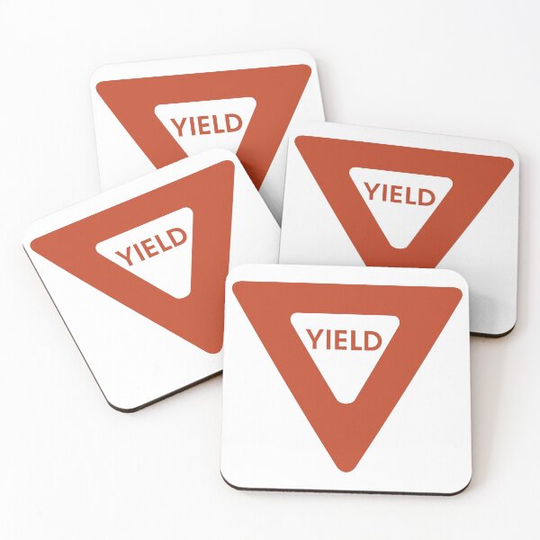 Item preview, US Yield Road Sign designed and sold by MintGubbins.