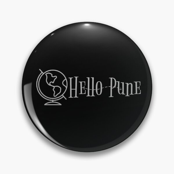 Item preview, Hello Pune Vacation Trip Tour Travel designed and sold by Digital Lama Creations.