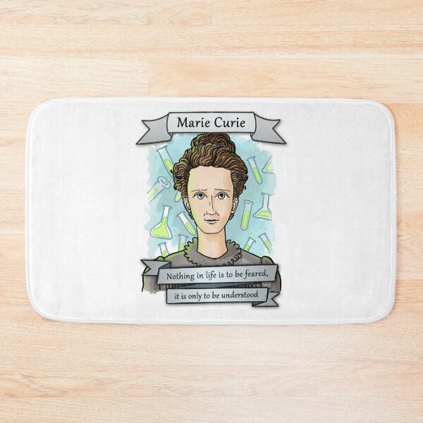 Item preview, Marie Curie designed and sold by Shecience.